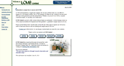 Desktop Screenshot of lcmslimited.com